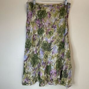 Kate Hill | Petite Size 8| Floral | Flowing| Boho|Peasant|lightweight | Midi